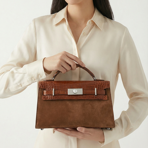 usine personnalisé en gros nouvelle dame sacs à main mode Style en cuir véritable dames épaule fourre-tout sac à main femmes - Product Image 4