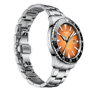 Montres mécaniques automatiques pour hommes en acier inoxydable lumineuses, simples et personnalisées - Product Image 6