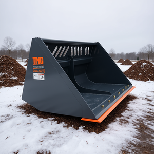 Cucharón Industrial Tmg de 72 Pulgadas para Minicargadora, con Borde de Corte Atornillable, Capacidad de 1500 lb, para Manejo de Nieve y Material de Trituración - Product Image 2