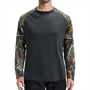 Chemises de sport unisexes grande taille pour la pêche, sublimation, Spandex/Polyester, UPF 50, SPF, respirantes, manches longues, protection contre les éruptions cutanées, randonnée en plein air - Product Image 5