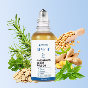 Suero para el Crecimiento del Cabello en Roll-on al por Mayor, Aceite de Masaje para el Cuero Cabelludo con Romero, Suero de Aceite Natural para el Cuidado del Cabello en Roll-on - Product Image 4