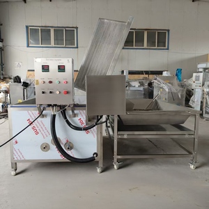 <span class=keywords><strong>Friteuse</strong></span> automatique professionnelle en acier inoxydable SUS304 pour poulet, poisson, frites, nuggets de poulet, anneaux d'oignon – Ligne de production alimentaire - Product Image 3