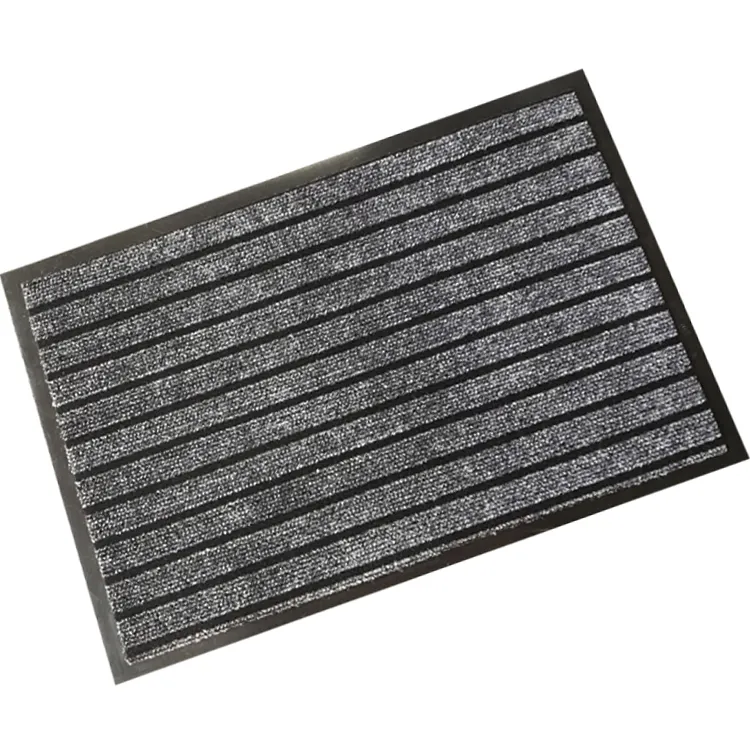 PVC backed alfombras modernise modern design door mat