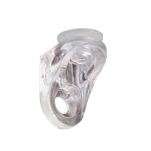 Transparent Shelf Support Bracket For Cabinet <b>Wardrobe</b> Adjustable Layer Board Holder Plastic Mounting <b>Hardware</b> Fixing Accessory - Product Image 2