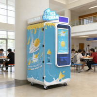 Máquina Expendedora Inteligente de Helados Suaves para Operadores de Vending, Solución de Vending de Helados para Despliegue en Múltiples Ubicaciones