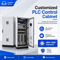 Gabinete de Control PLC Industrial OEM ODM, Panel de Control de Automatización Eléctrica para Línea de Producción y Control de Equipos
