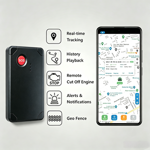 4G GPS-трекер для мотоцикла WD200: отслеживание в реальном времени, защита от кражи, кнопка SOS и голосовой мониторинг - Product Image 3