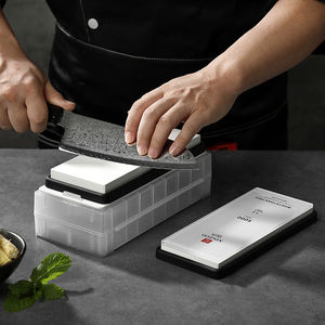 Xinzuo בסיס <span class=keywords><strong>whetstone</strong></span> # סכין חידוד לבן חצץ סט אבן 1000/5000 - Product Image 3