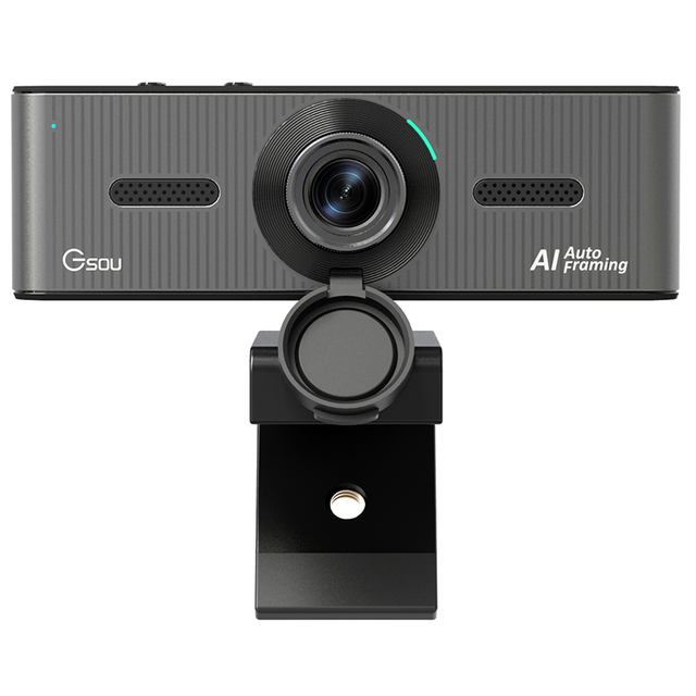 4K  EPTZ  AI Auto Tracking   PC Web Camera 1080P Full HD USB PC 30FPS Webcam with Microphone and Speaker