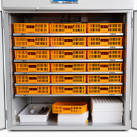 Incubateur automatique grande capacité, couveuse intelligente pour œufs de poule, équipement d'élevage avicole pour l'incubation en ferme