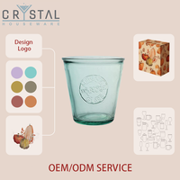 Ensemble thé et café personnalisé avec logo, tasse en verre écologique classique américaine - Cadeau en gros