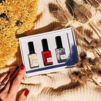 Boîte d'emballage de vernis à ongles en Gel en Carton pliable de luxe personnalisé avec Logo