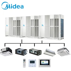 Midea new hvac vrf vrv v6 system 74hp Multi Spilt Inverter Air Conditioning Systems for Government buildings