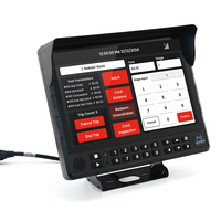 Consola de Conducción con GPS y MDVR para Autobús, Pantalla de 10 Pulgadas P10, Monitor de Reversa para Conductor, Consola para Autobuses Públicos