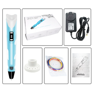 Trẻ Em Của <span class=keywords><strong>3D</strong></span> In Ấn Bút <span class=keywords><strong>3D</strong></span> Vẽ Màu Bút Chì Màn Hình LCD PLA Filament Đồ Chơi Giáng Sinh Sinh Nhật Món Quà Làm Bền Nhựa - Product Image 1
