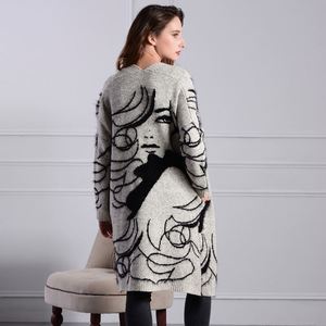 أزياء فريدة تصميم السيدات سترة طويلة البلوزات/ - Product Image 5