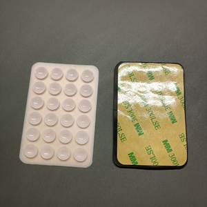 Non Slip Sucker Mat Mobile Phone Suction Cup <b>Silicone</b> Sucker Cup for Charging Treasure - Product Image 3