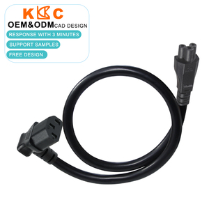 C13 to C5 Right <b>Angle</b> Power Cable, Laptop Charger Cord, 3 Pin Female to Male Wire for Electronics, Reliable Quality - Product Image 4
