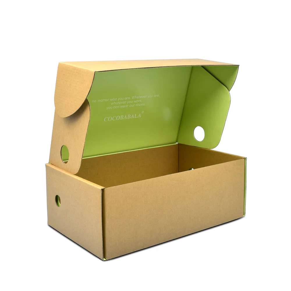 19 साल का फैक्टरी फ्री सैंपल कस्टम लोगो पैकेजिंग मेलर शिपिंग नालीदार जूता बॉक्स पैकेजिंग