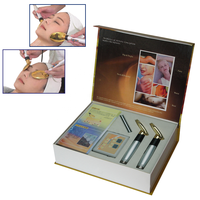 Machine de beauté pour soins de la peau 2026, micro-courant, lifting du visage, anti-rides, masseur facial, rajeunissement de la peau, machine cuillère dorée