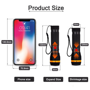 Đèn Pin <span class=keywords><strong>Mini</strong></span> LOHAS Có Thể Điều Chỉnh Tiêu Cự Có Thể Thu Phóng <span class=keywords><strong>2</strong></span> Chế Độ AAA Chạy Bằng Pin Đèn LED Bỏ Túi Di Động Để Cắm Trại, Đi Bộ Đường Dài - Product Image 2