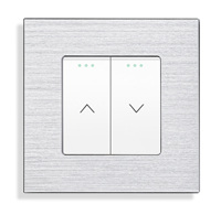 Tawoia Bouton poussoir marche/arrêt Interrupteur mécanique avec cadre en aluminium de luxe CE CB ROHS EAC