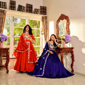 Traje Anarkali indio étnico al por mayor, con bordados elaborados, vestido largo de diseñador para fiesta con dupatta para mujer - Product Image 1