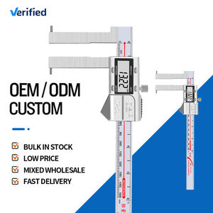 Hengliang Hoge Precisie Ip54 Roestvrijstalen Vernier Remklauw Elektronische Digitale Cilindrische Kop Groef Remklauw - Product Image 4