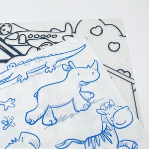 แผ่นรองวาดเขียนสำหรับเด็ก พิมพ์ลายตามสั่ง แผ่นรองจานซิลิโคนสำหรับเด็ก - Product Image 5
