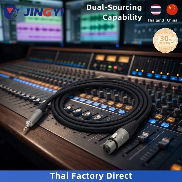 Mic Link Cord Studio Recording Live Stage Mixer Amplifier Audio Plug to Female XLR Balanced Audio Cable