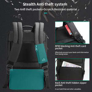 <span class=keywords><strong>Mochila</strong></span> <span class=keywords><strong>Antirrobo</strong></span> de TPU <span class=keywords><strong>Tigernu</strong></span> de Gran Capacidad, Impermeable y para Portátil, Nuevo Lanzamiento para Viajes de Negocios - Product Image 4