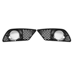 W204 Car Front Fog Light <b>Grille</b> Lamp Cover HONEYCOMB <b>MESH</b> <b>for</b> Mercedes <b>for</b> Benz C-Class W204 2007-2010 A2048850353 A2048850253 - Product Image 3