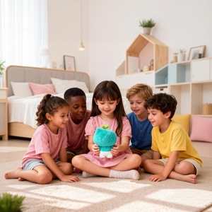 Asistente <span class=keywords><strong>de</strong></span> Voz con IA, Robot <span class=keywords><strong>de</strong></span> Compañía Inteligente, Máquina <span class=keywords><strong>de</strong></span> Aprendizaje <span class=keywords><strong>de</strong></span> Educación Temprana con IA, Juguete <span class=keywords><strong>de</strong></span> Aprendizaje Interactivo, Compañero con IA para Niños - Product Image 3
