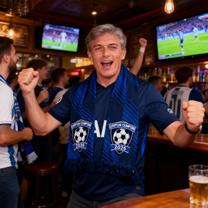 批发定制高品质针织围巾 国家足球队球迷俱乐部球迷协会围巾 支持球队 - Product Image 3