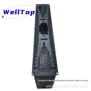 Pièces structurelles sur mesure de forme spéciale en noir de Dongguan, traitement de coques en tôle sur mesure, tôle spéciale originale - Product Image 3