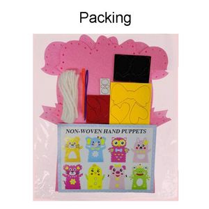 <span class=keywords><strong>Kit</strong></span> de cuentos de marionetas DIY de fieltro, juguetes de fiesta, marionetas de mano de animales, <span class=keywords><strong>Kit</strong></span> de <span class=keywords><strong>costura</strong></span> para niños - Product Image 5