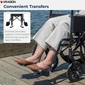 كراسي متحركة بمحركات عالية الأداء لجميع التضاريس وكرسي متحرك كهربائي قابل للطي للاستخدام الطويل - Product Image 3