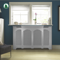 Housse décorative pour radiateur, en MDF, à taille réglable