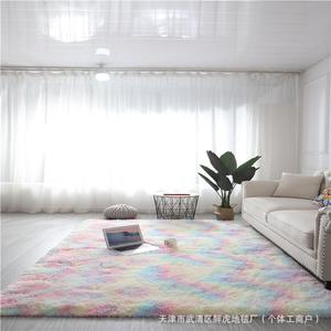 حصير أرضيات سجاد منفوش عالي الجودة مصنوع يدويًا ومضاد للانزلاق ناعم ، ديكور منزلي حديث قابل للغسل ، بوليستر جاهز - Product Image 3