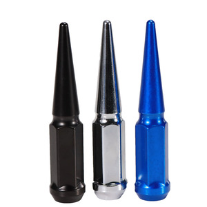 Phong cách đầy màu sắc thép mở rộng Tuner bánh xe <span class=keywords><strong>Lug</strong></span> <span class=keywords><strong>Nuts</strong></span> với Spike - Product Image 4