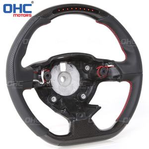 Volante LED in vera fibra di carbonio per Ferrari 458 488 California T F12 Sergio Berlinetta 12-17 volanti Ohc Motors - Product Image 3
