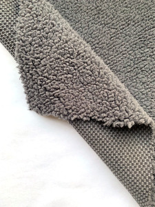 Thiệu Hưng Nhà Cung Cấp Mềm Mại Thoải Mái Tùy Chỉnh Màu Sắc 100% Polyester Thể Thao Sherpa Lông Cừu Vải Của Sân - Product Image 6