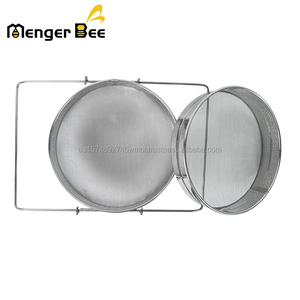 New Hot Sales 16/30 <b>Mesh</b> Double Sieve Stainless Steel Honey <b>Strainer</b> with 1 Year Warranty for Beekeeping and Honey Processing - Product Image 4