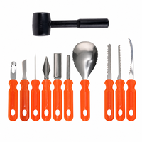 Kit d'outils de sculpture de citrouille en acier inoxydable GatherWorks pour l'Halloween et les loisirs créatifs