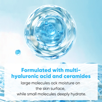 Crème au squalane et aux céramides DOLANJN, OEM, pour peaux sensibles, sans parfum, collagène, acide hyaluronique, hydratant quotidien, crème pour le visage