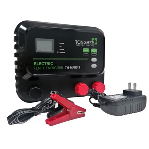 Oferta Especial: Energizador Eléctrico para Cercas de Animales de 5 Joules con Doble Fuente de Alimentación, Económico - Product Image 1