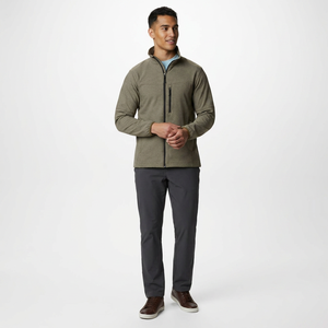 Vêtement de mode Nouveau design Service OEM Logo personnalisé Veste softshell pour homme imperméable respirante d'extérieur - Product Image 1