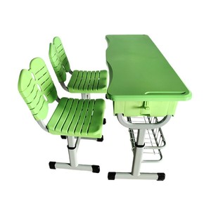 Zhuo Huang Student <b>Desk</b> Chair Set With Mesh Rack Adjustable Height For Classroom Training Kids <b>Study</b> Furniture - Product Image 3