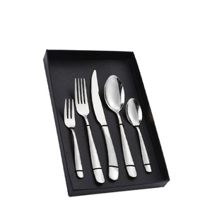 Hoàn Chỉnh Thép Không Gỉ Flatware <span class=keywords><strong>Set</strong></span> Cho Nhà Đám Cưới Và Nhà Hàng-Cho Trà Cách Sử Dụng-Cho Dao Muỗng Nĩa Bảng Dao Kéo - Product Image 1