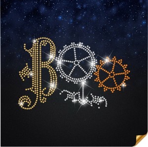 <span class=keywords><strong>Rhinestone</strong></span> Skull Heat Transfer Bling <span class=keywords><strong>Custom</strong></span> Designs Transferências De Calor De Strass para T-Shirt - Product Image 1